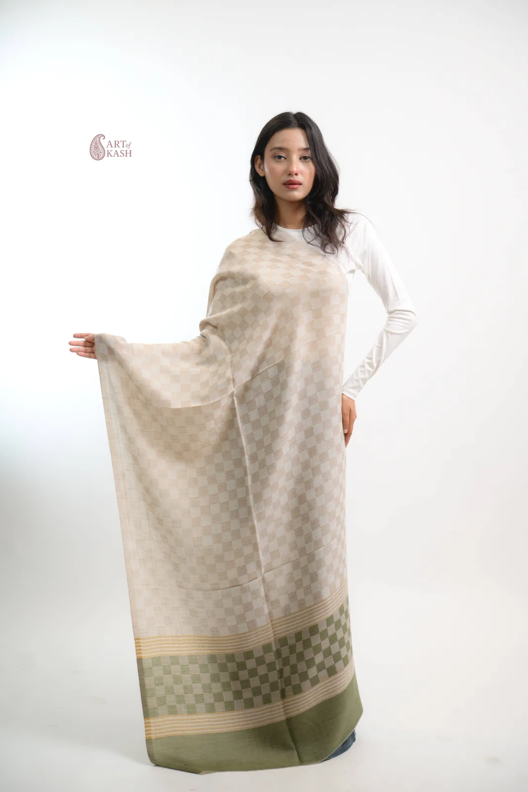 Check Stole — Item 1