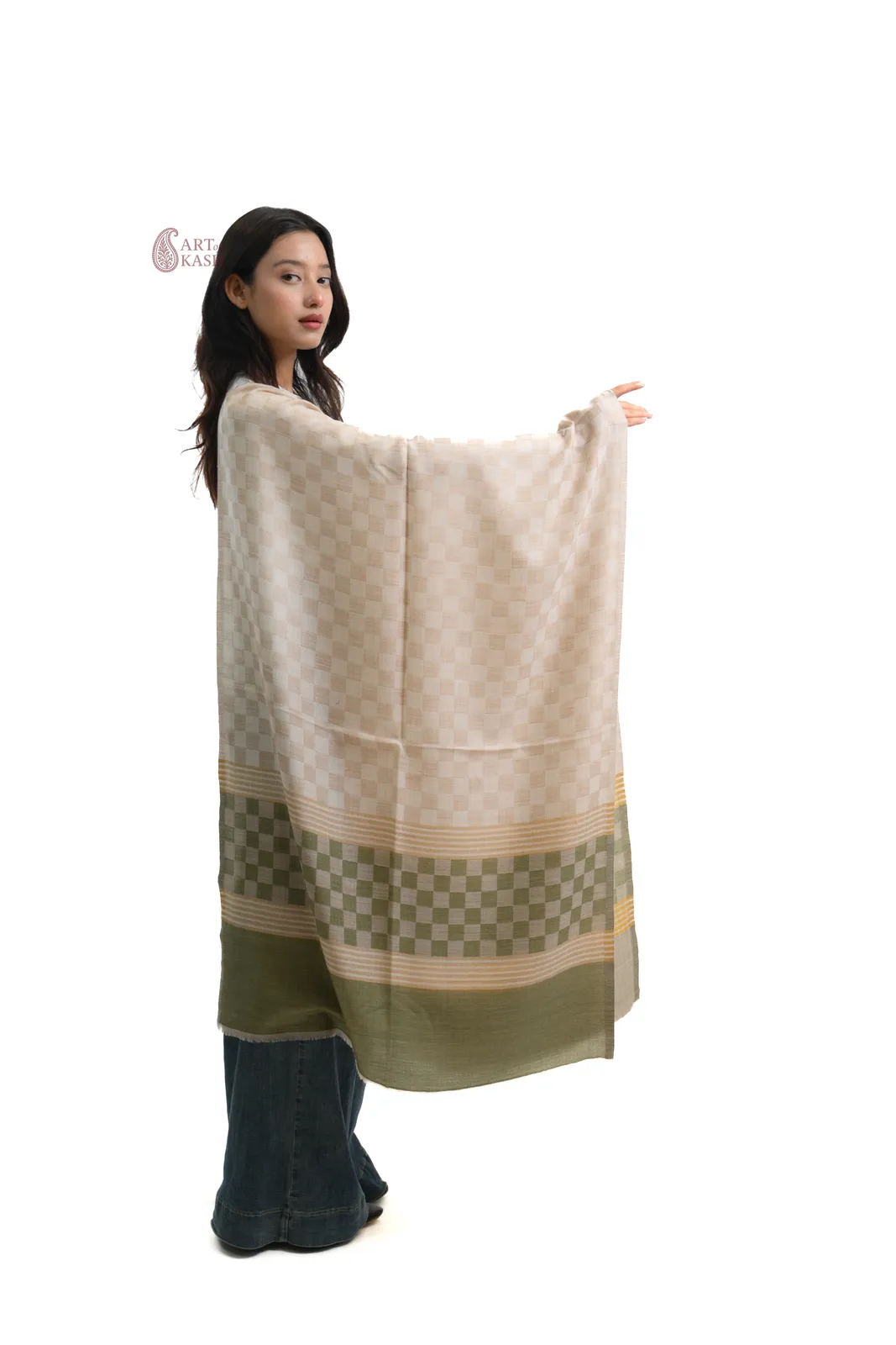 Check Stole — Item 1