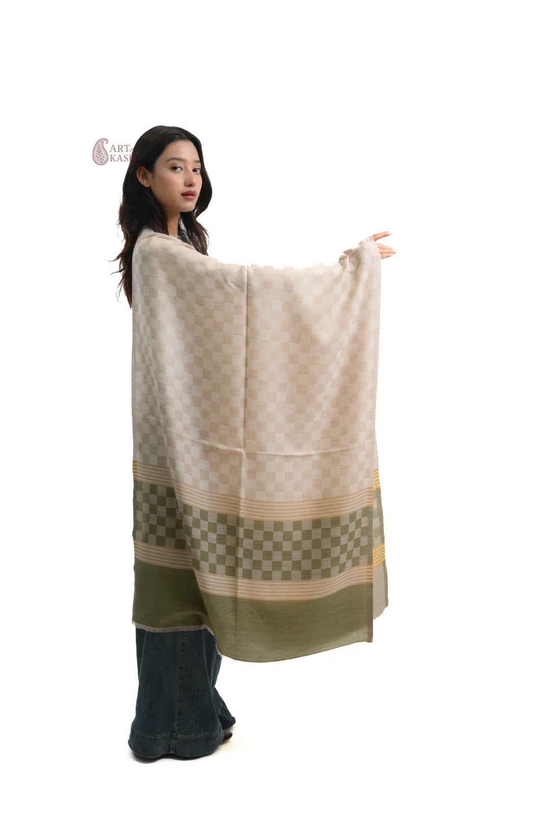 Check Stole — Item 1