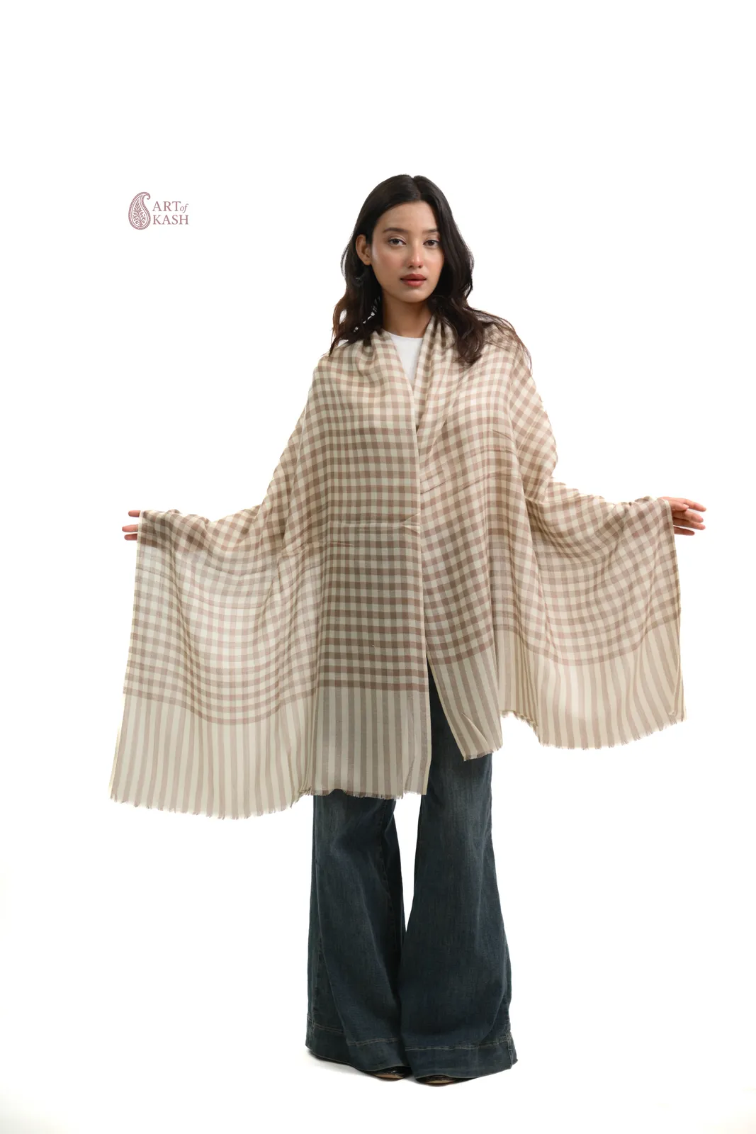 Check Stole — Item 3