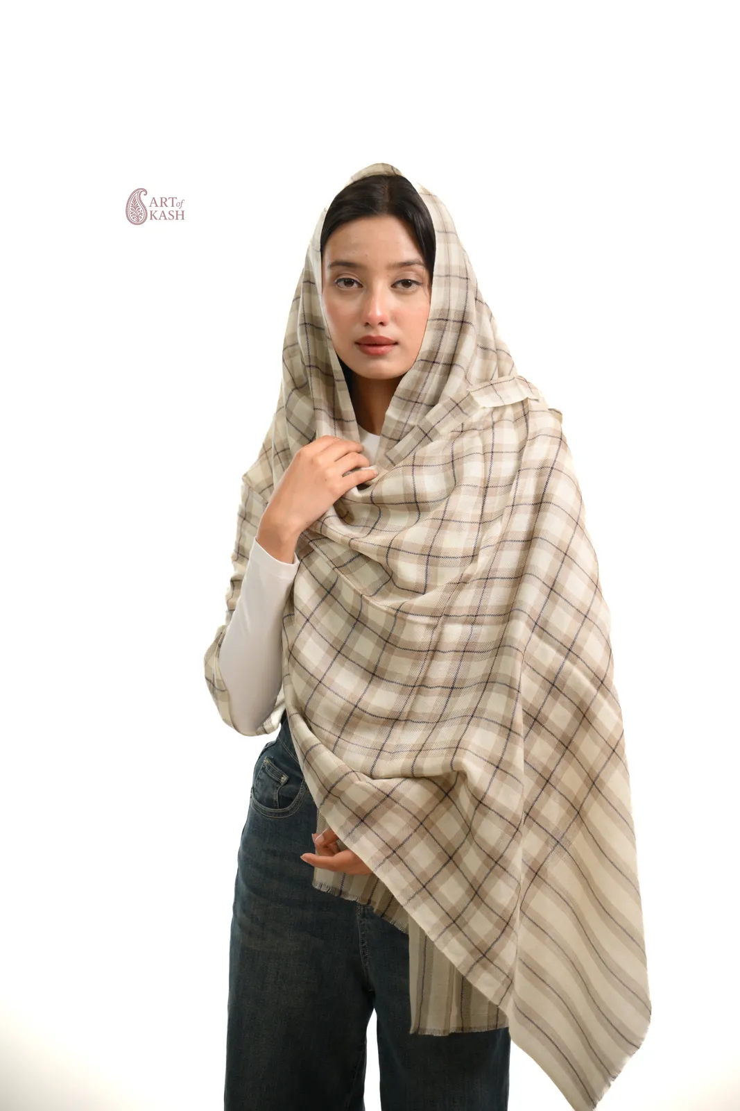 Check Stole — Item 4