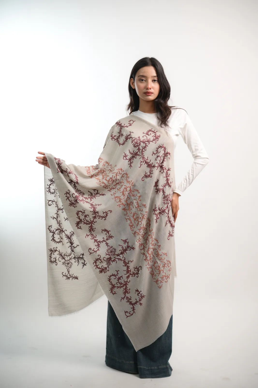 Embroidery Stole