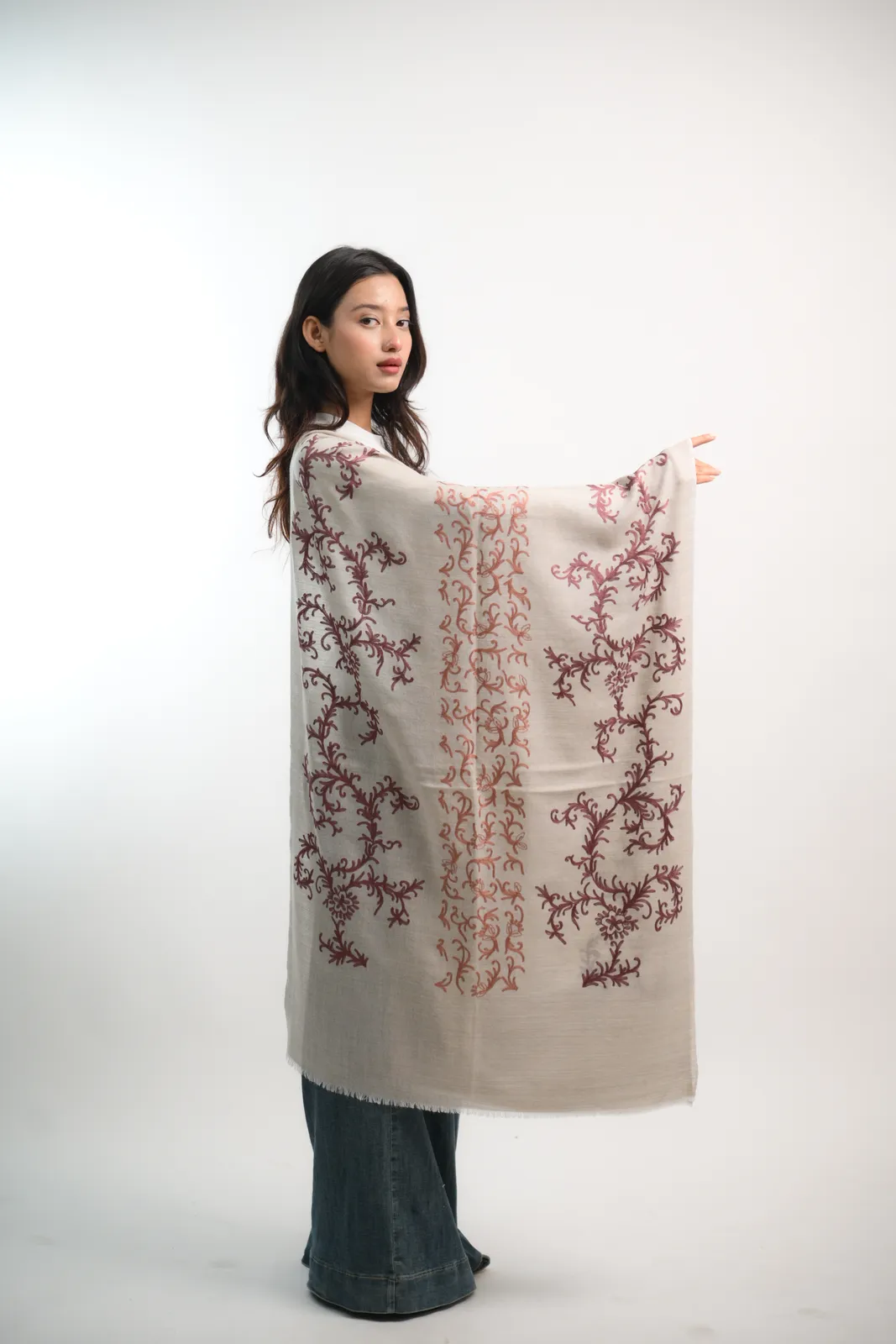 Embroidery Stole