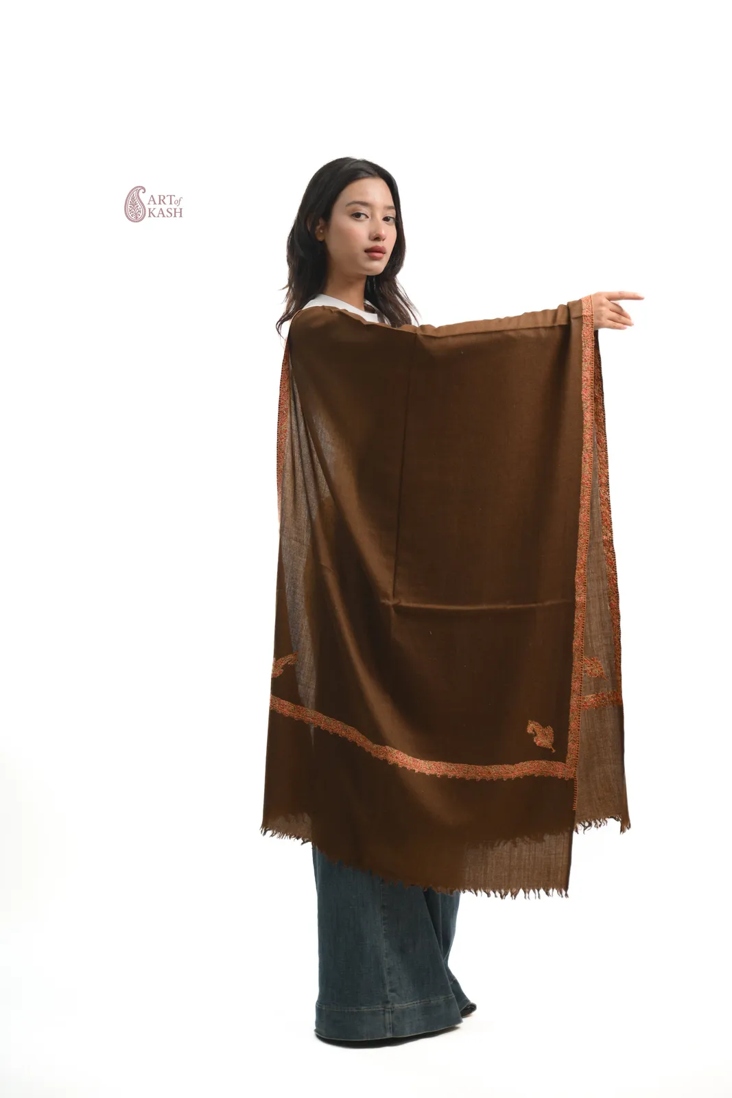 Hand Embroidery Stoles — Item 1