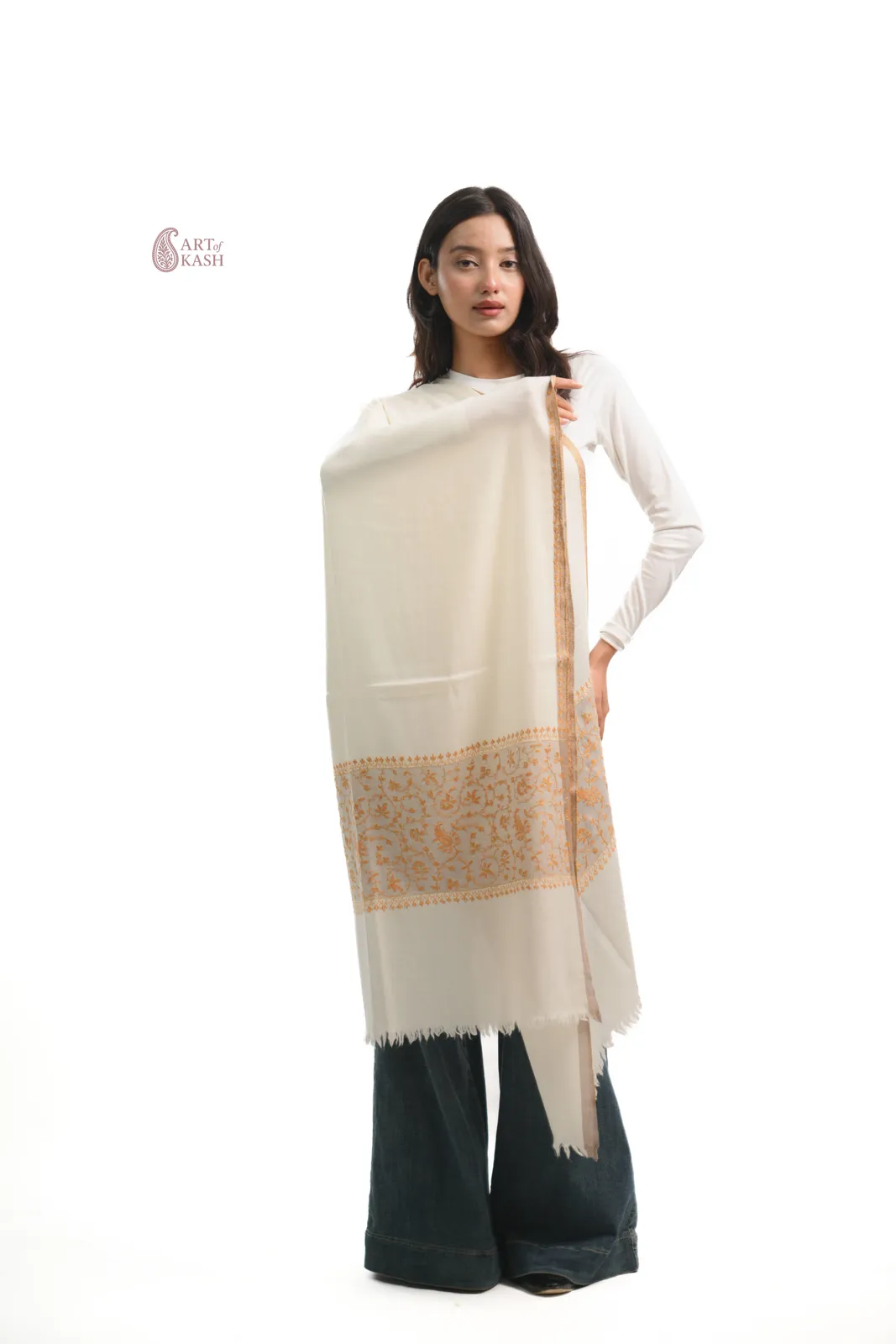 Hand Embroidery Stoles — Item 4