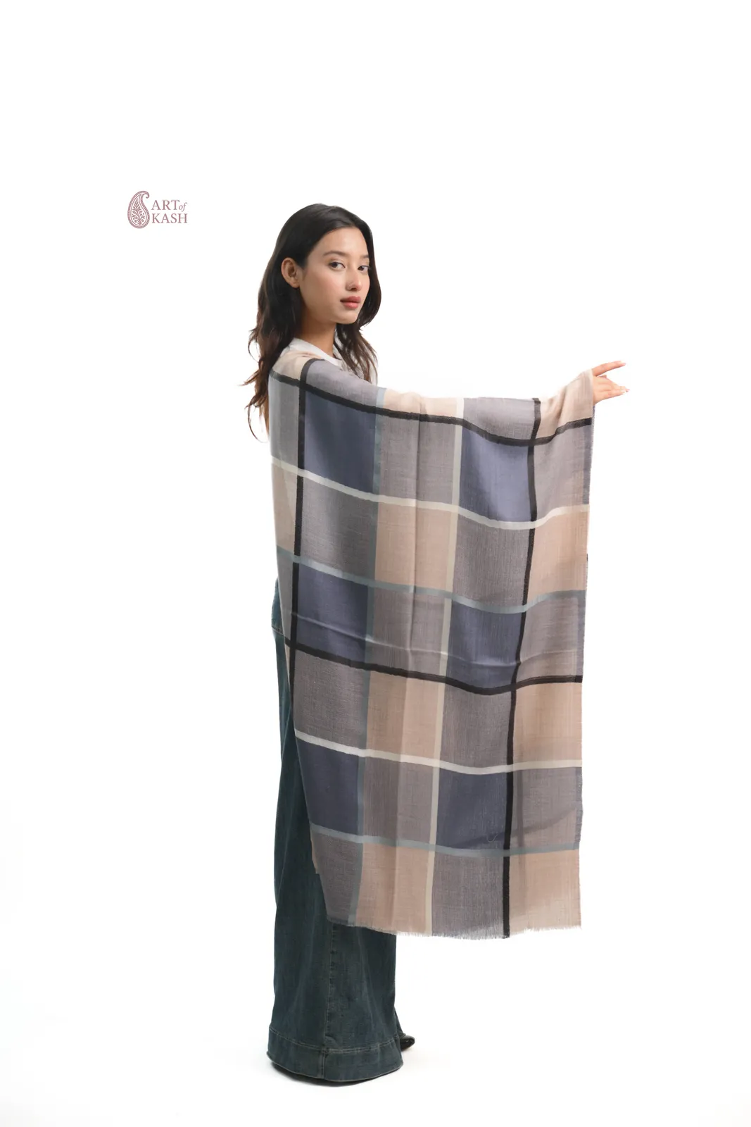 Silk Border Stole — Item 1